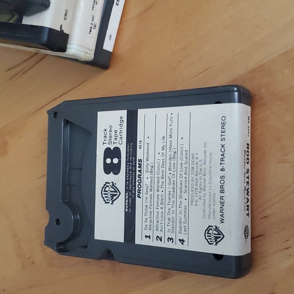 Rod Stewart/ Blondes Have More Fun 1978 Warner Bros Records 8 Track Tape - Picture 2 of 4